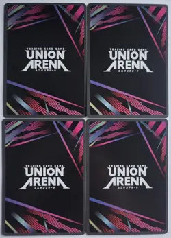 Union Arena English Evangelion Test Type-01 (Spear Of Gaius) SR Playset (4) NM - Image 2