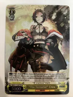 Weiss Goddess Nikke "The Terrorist" Crow NIK/S117-E013S SR Foil - Image 1