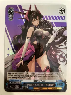 Death Scythe Harran NIK/S117-E102S SR Super Rare Weiss Schwarz NIKKE English - Image 1