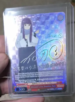 Weiss Schwarz Frieren Beyond Journey's End English Fern SP Silver Signature, NM - Image 1