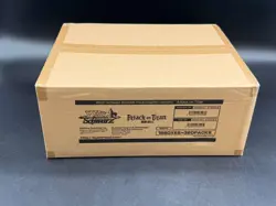 Weiss Schwarz TCG Attack On Titan Booster Box Case Factory Sealed 16 Boxes - Image 2