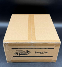 Weiss Schwarz TCG Attack On Titan Booster Box Case Factory Sealed 16 Boxes - Image 3