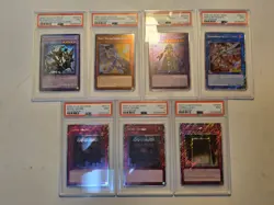 PSA Lot Of 7 MINT Cards | Prismatic Ultimate & Platinum Secret Rare | YU-GI-OH! - Image 1