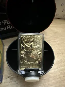 Pokemon Togepi Burger King 23k Gold Plated Trading Card Blue Box 1999 - Image 3