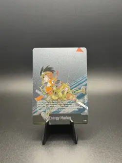 Son Goku E-45 Silver Energy Marker Manga Booster Dragon Ball Card English - Image 1