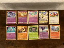 Lot of (10) 2022 Character Pokemon Cards Mixed - Image 4
