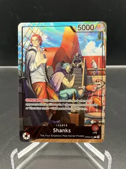 Shanks (2025 PSA Magazine Promo) OP09-001 One Piece Promotion Cards Foil - Image 1