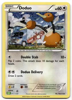 Doduo Classic Collection Trading Card Game Classic 013/034 NM Pokemon - Image 1