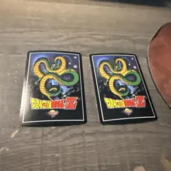 LIMITED FOIL 6 CARD LOT GOKU'S LUCKY BREAK + SAIYAN SAGA DRAGON BALL Z CCG SCORE - Image 4