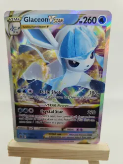Pokemon Glaceon VSTAR SWSH197 Promo Full Art Holo Sword & Shield TCG Card - Image 1