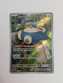 Snorlax 051 Sv: Scarlet & Violet Promo Cards Holo NM Condition - Image 1