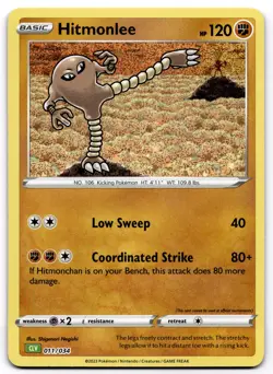 Hitmonlee Classic Collection Trading Card Game Classic 011/034 NM Pokemon - Image 1