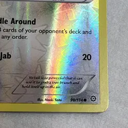 Pokemon Aipom 90/114 NM Common Reverse Holo Card XY Steam Siege - Image 4