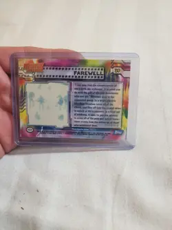 LP Pokemon Farewell Card Holo Foil #39 Mewtwo Strikes Back The First Movie Topps - Image 2