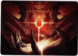 Sol Ring Art Card (Gold-Stamped Signature) S Art Series: Universes Beyond: The L - Image 1