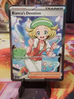 Biancas Devotion 197/162 Temporal Forces (TEF) NM Full Art Pokemon Card - Image 1