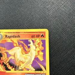 Pokemon TCG Rapidash Expedition Pokemon Center NY Promo Black Star Card 51 NM - Image 3