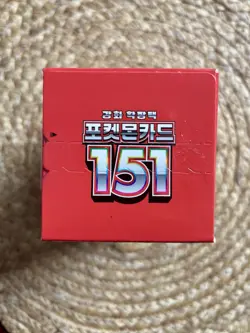 Pokemon Card Scarlet&Violet 151 Booster Box sv2a Sealed Korean ver. (US seller) - Image 5