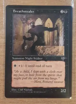 1996 MAGIC THE GATHERING MIRAGE BREATHSTEALER TD25 - Image 1