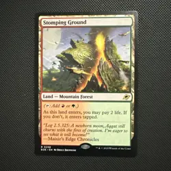Stomping Ground Edge of Eternities Regular-MTG - Image 1