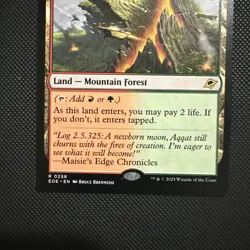 Stomping Ground Edge of Eternities Regular-MTG - Image 2