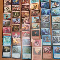 Whole COMMANDER Magic Deck - Heaven to Earth Games =RED BLUE Tribal MERFOLK's - Image 3