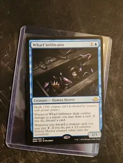 Wharf Infiltrator - Eldritch Moon - MTG Magic - Rare - Blue Creature - Image 1
