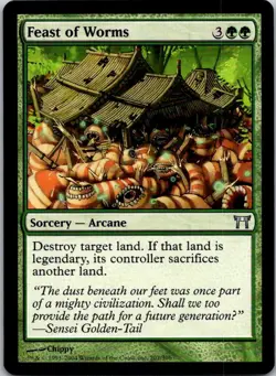 Magic the Gathering Feast of Worms Champions of Kamigawa MTG Free Shipping! - Image 1