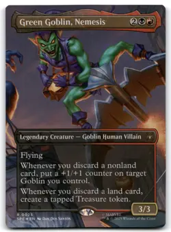 Green Goblin, Nemesis (FOIL Borderless) Marvel's Spider-Man: Eternal-Legal - Image 1