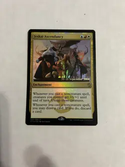 Jeskai Ascendancy Foil Pre-Release Promo Khans of Tarkir KTK NM Magic MTG - Image 3