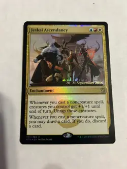 Jeskai Ascendancy Foil Pre-Release Promo Khans of Tarkir KTK NM Magic MTG - Image 4