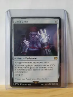 Genji Glove 0258 (R) MTG FINAL FANTASY (FIN) - Image 1