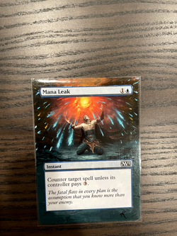 Mana Leak (Extended Altered Art, Acrylic Paint) - Image 1