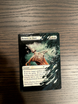 Return to Dust (Extended Altered Art, Acrylic Paint) - Image 1