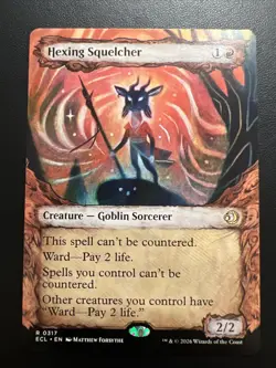Hexing Squelcher - Borderless Showcase - Non-Foil - NM - MTG - Image 1