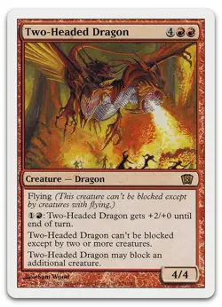 Two-Headed Dragon #229 (NM) 8th Edition 8ED Magic MTG - Image 1