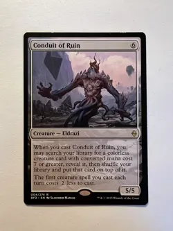 Conduit of Ruin - MTG Battle for Zendikar - LP - Image 1