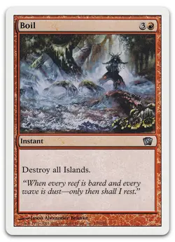Boil #180 (NM) 8th Edition 8ED Magic MTG - Image 1