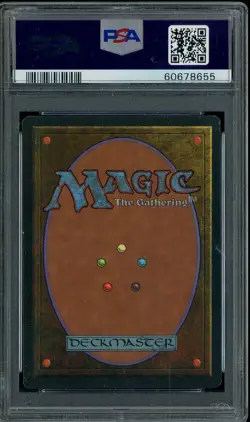 1995 Magic The Gathering MTG 4th Edition Winter Orb PSA 9 MINT - Image 2