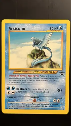 Articuno 48/53 NM Pokemon TCG WOTC Black Star Promo - Image 1