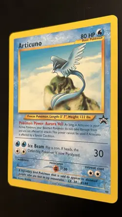 Articuno 48/53 NM Pokemon TCG WOTC Black Star Promo - Image 3