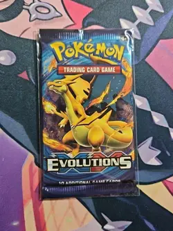 XY Evolutions Booster Packs Pokemon- Sealed-Charizard Artwork 19 820650801556 - Image 1