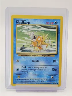 MAGIKARP 1999 POKEMON BASE SET UNCOMMON /102 Q6247 - Image 1