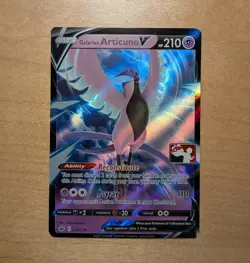 Galarian Articuno V Pokemon Prize Pack Series 1 Promo Pokemon Card NM Stamp - Image 1