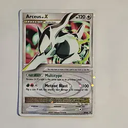 Arceus LV.X LP DP56 Diamond and Pearl Pokemon TCG Holo - Image 1