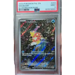 Pokemon Magikarp Illustration Rare 203/193 Sv02: Paldea Evolved Holo PSA 9 - Image 1