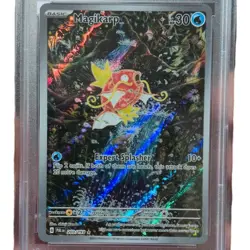 Pokemon Magikarp Illustration Rare 203/193 Sv02: Paldea Evolved Holo PSA 9 - Image 5