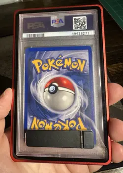 PSA Mint 9 Shadowless Ninetales 12/102 Holo 1999 Pokemon TCG Card With Case - Image 5