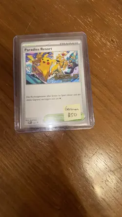 Paradise Resort 2024 World Championships GERMAN Promo SVP Pokemon - Image 1