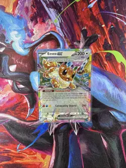 Eevee ex 75/131 Prismatic Evolutions Double Rare - Pokemon TCG Near Mint - Image 1